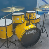 Entry level PVC drum set